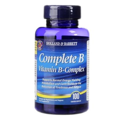 Holland & Barrett Complete B Vitamin B Complex 100 Caplets - UK CORNER ...