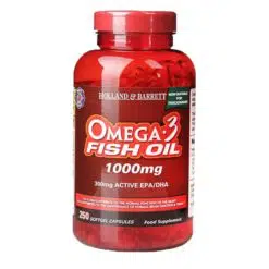 Holland & Barrett Omega 3 Fish Oil 1000mg 250 Softgel Capsules